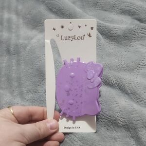 Lucy Lou Purple Hair Clip